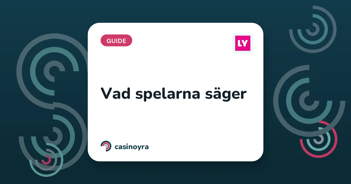 Vad spelarna säger